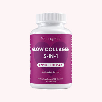 Glow Collagen 5-in-1 supplement jar SM-GLWCOL-90