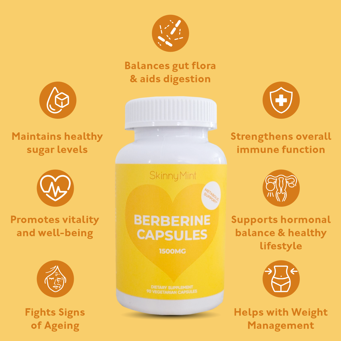 berberine weight loss supplement SM-BERB-90, SM-BERB-90-2, SM-BERB-90-4