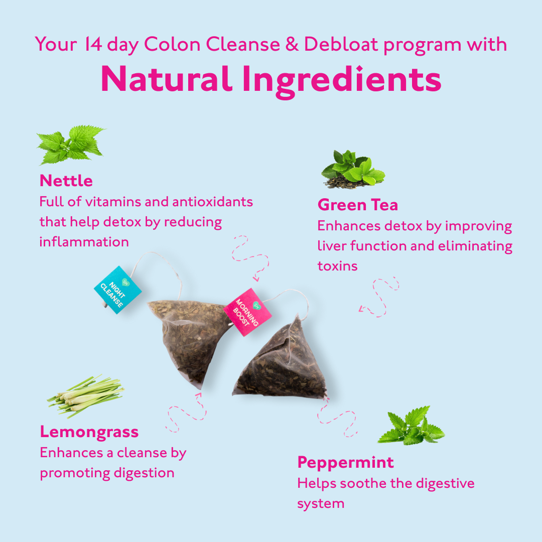 14 Day Ultimate Colon Cleanse + Debloat SM0000172020, SM0000172040