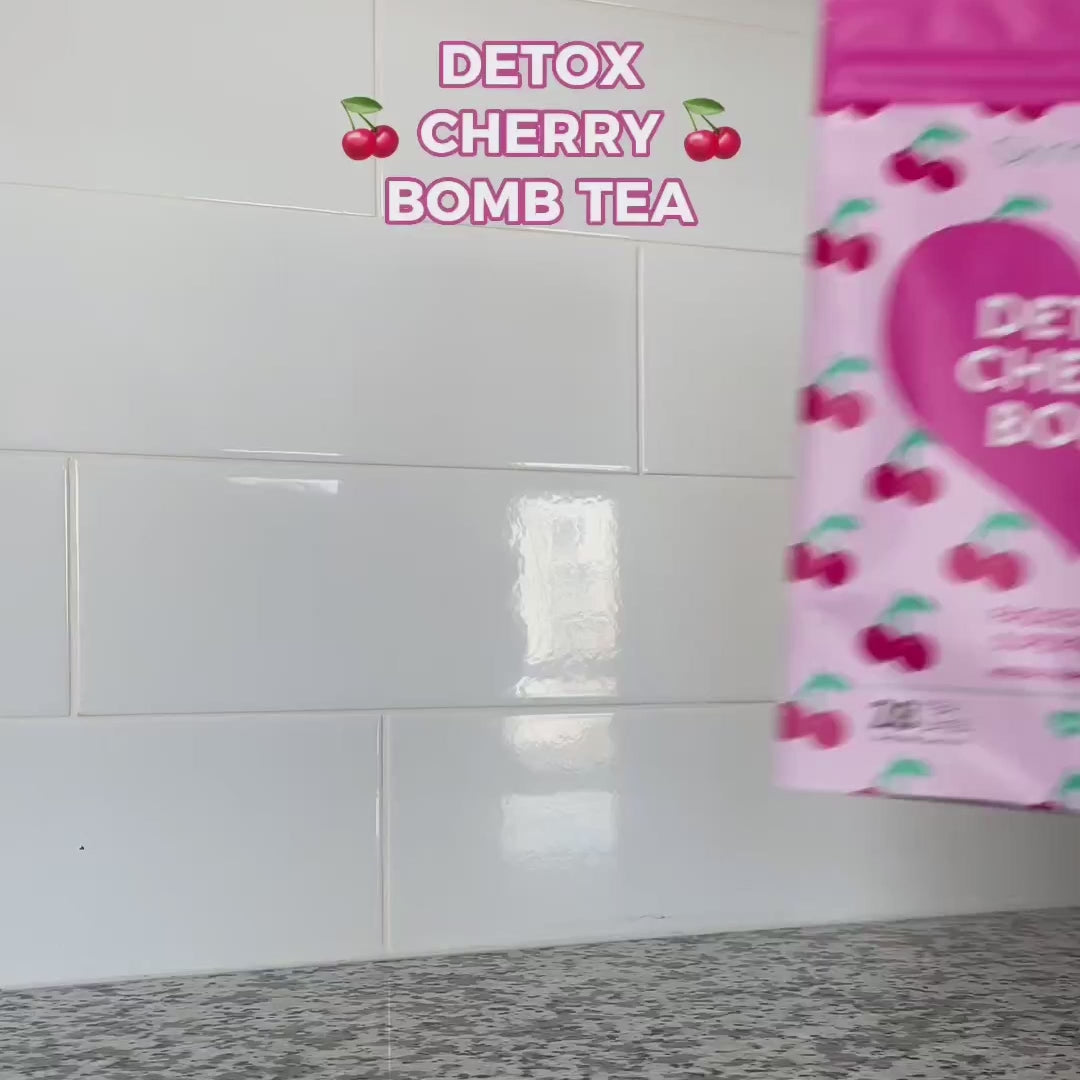 Detox Cherry Bomb Superfood Detox Tea SM0000592020, SM0000592025,SM-DCB-4